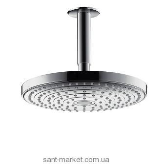 Верхний душ с тропическим душем Hansgrohe коллекция Raindance Select S хром 26467000