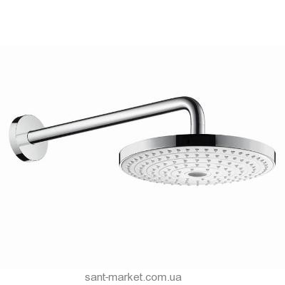 Верхній душ з тропічним душем Hansgrohe колекція Raindance Select S EcoSmart хром 26470000