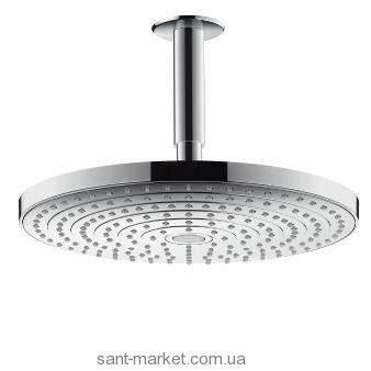 Верхний душ с тропическим душем Hansgrohe коллекция Raindance Select S хром 27337000