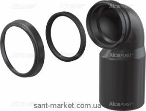 AlcaPlast Колено комплект 90/110 к A100 M906