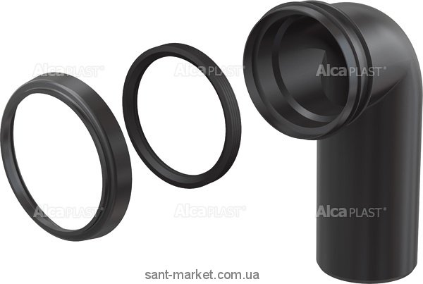 AlcaPlast Колено комплект 90/90 к A101  A102 M908