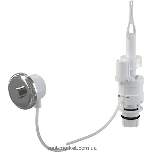 AlcaРlast кнопка пневматического смыва на расстоянии  ручная (хром) MPO11