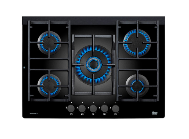 Склокерамічна газова варильна поверхня  Teka CGW LUX 70 5G AI AL TR 40215706