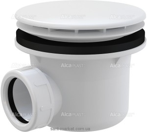 AlcaPlast Сифон для душевого поддонa  белый A49B
