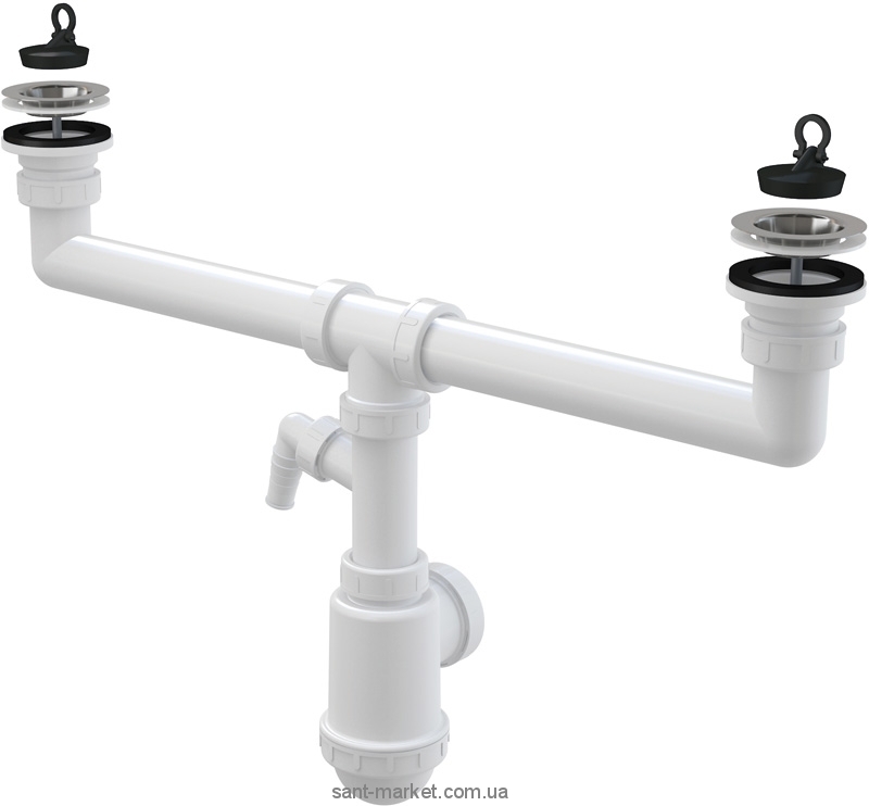AlcaPlast Сифон для мойки A449P