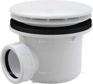 AlcaPlast Сифон для душевого поддонa  белый A49B