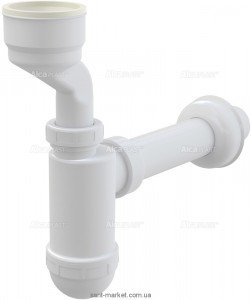 AlcaPlast Сифон для писсуара с манжетой A45A