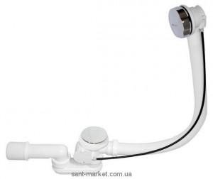 AlcaPlast Сифон для ванни автомат комплект метал A55K-80