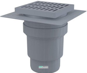 Cливной трап для душу AlcaPlast мокрий затвор прямої випуск 150х150 APV11