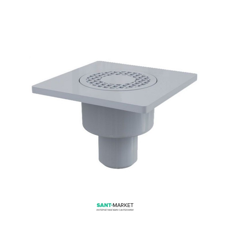 Зливний трап для душу AlcaPlast мокрий затвор прямої випуск APV4
