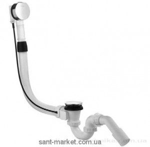 Sanit Сифон для ванны автомат с удлинненным тросиком 35.060.00.0000