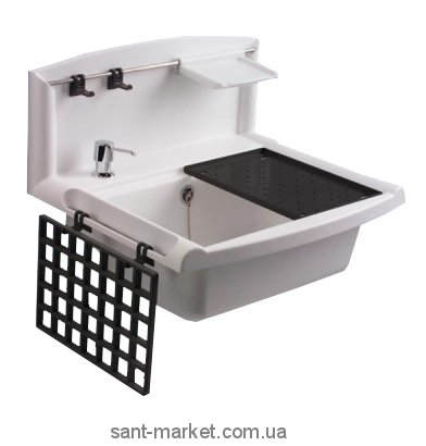 Раковина для ванной подвесная Sanit белая 60.005.01.0000