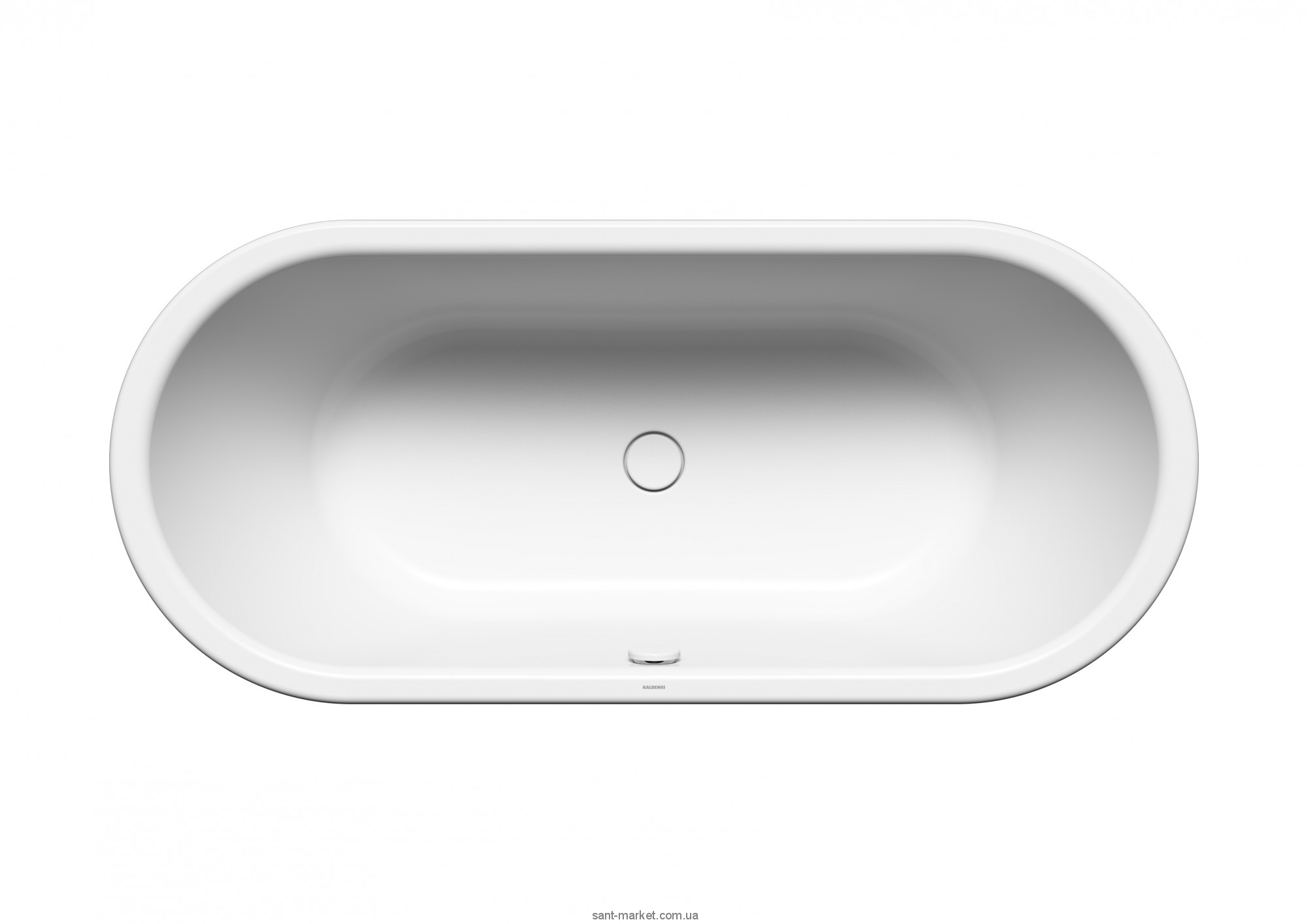 Ванна стальная отдельностоящая Kaldewei Centro Duo Oval 170x75 mod 127 282700010001