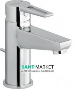 Смеситель для раковины однорычажный с донным клапаном Alpi SPA коллекция City  хром CI61376CR