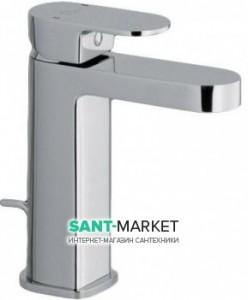 Смеситель для раковины однорычажный с донным клапаном Alpi SPA коллекция Glam хром GL62376CR