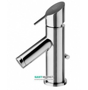 Змішувач для раковини одноважеля з донним клапаном Alpi SPA колекція Go хром GO52176CR