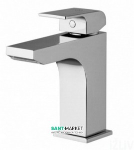 Смеситель для раковины однорычажный каскадный с донным клапаном Alpi SPA коллекция Una хром UN45276CR