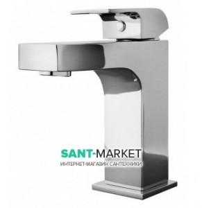 Смеситель для раковины однорычажный с донным клапаном Alpi SPA коллекция Una хром UN45176CR