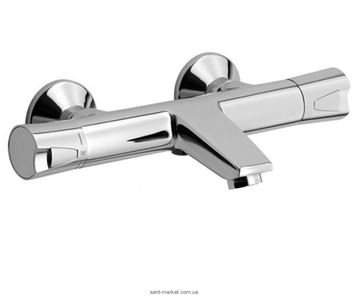 Змішувач з термостатом для ванни Alpi SPA колекція City хром CI61106CR