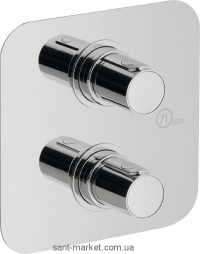 Смеситель с термостатом скрытый (встраиваемый) Alpi SPA коллекция Glam хром GL62163