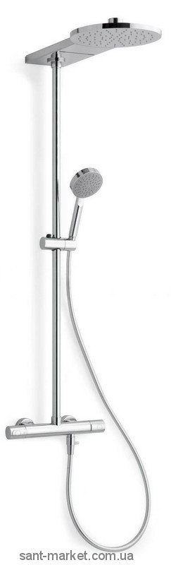 Alpi Trio душова колона з верхнім душем водоспадом ручним душем GL625151CR