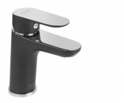 Змішувач для раковини одноважеля Fiore колекція Kevon чорний 81NC8122