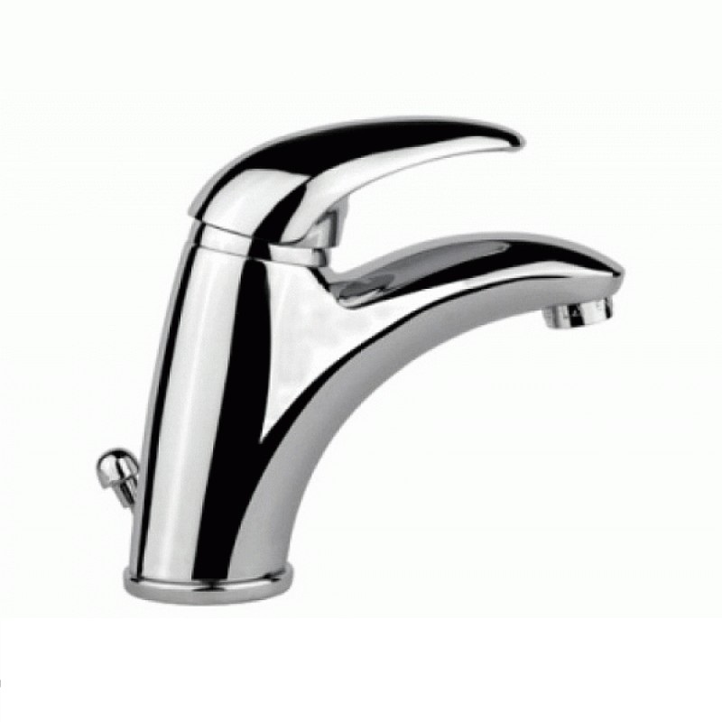 Змішувач для раковини одноважеля з донним клапаном Fiore колекція Nexus хром 43CR2510