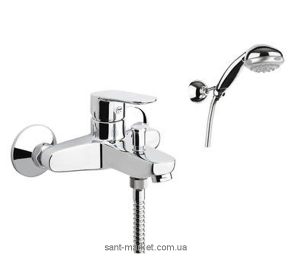 Смеситель однорычажнный для ванны с душем Fiore коллекция Kevon хром 81CR8150