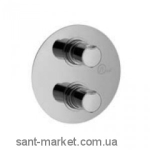 Смеситель с термостатом скрытый (встраиваемый) Alpi SPA коллекция City хром CI61163CR