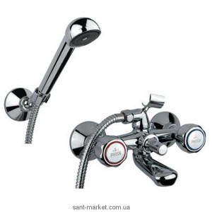Смеситель двухвентильный для ванны с душем Fiore коллекция Astro хром 14F106SG