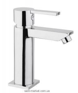 Змішувач для раковини одноважеля з донним клапаном Fiore колекція Katana хром 77CR7530