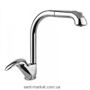 Смеситель для кухни с выдвижной лейкой Fiore Nexus однорычажный 43 CR 4399