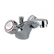 Змішувач для раковини двухвентильний з донним клапаном Fiore колекція Astro хром 14 0124 01