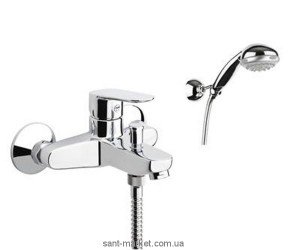 Смеситель однорычажнный для ванны с душем Fiore коллекция Kevon хром 81CR8150