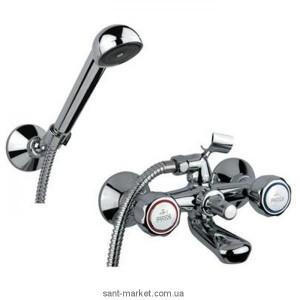 Смеситель двухвентильный для ванны с душем Fiore коллекция Astro хром 14F106SG