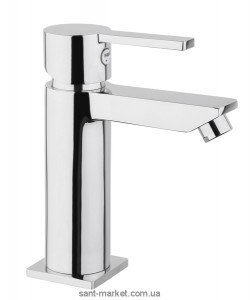 Смеситель для раковины однорычажный с донным клапаном Fiore коллекция Katana хром 77CR7530