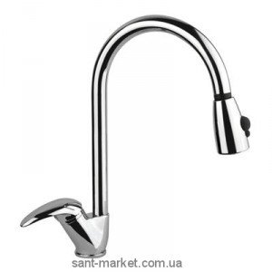 Змішувач для кухні з висувною лійкою Fiore Nexus змішувач 43 CR 4397