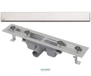 Жолоб водостічний AlcaPlast бічній випуск без затвора APZ2-Design-650M