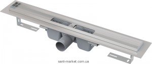 Жолоб водостічний AlcaPlast з сифоном і опорами комбінований затвор APZ1-950