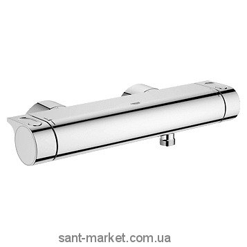 Смеситель для душа настенный двухвентильный с термостатом Grohe Grohtherm 2000 хром 34169001