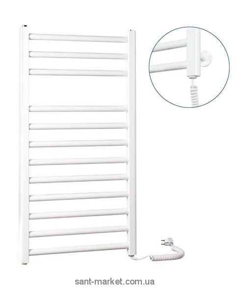 Электрический полотенцесушитель Instal Projekt VIKING Electro 530х1000х95 лесенка белый VIKE-50/100C35