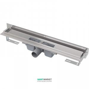 Жолоб водостічний AlcaPlast бічній випуск комбінований затвор регульований APZ4-1150