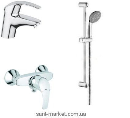 Набір змішувачів для душу Eurosmart New 121667