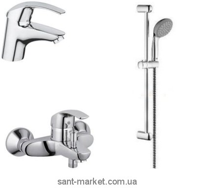 Набір змішувачів для ванни Eurosmart New 121649
