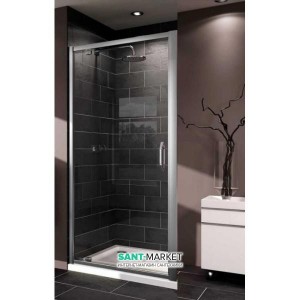 Душевая дверь в нишу Huppe Х1 стеклянная распашная 80х190 140701.069.321