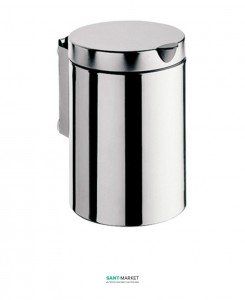 Ведро для мусора Emco System 2 24.7х16.6х21 с крышкой хром 3553 001 00
