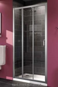 Душові двері в нішу Huppe Х1 скляна розсувна 80х190 120301.069.321