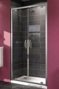 Душевая дверь в нишу Huppe Х1 стеклянная распашная 100х190 140907.069.321 