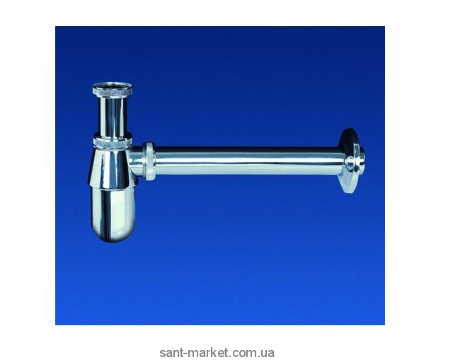 SANIT Сифон для умивальника латунний під змішувач з д / к хром 31.008.00.0000