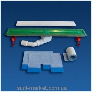 SANIT Дренажный канал 1000 мм  сифон 42 л/с  ножки 110 -130 мм 03.529.00.0000